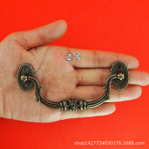 Poignée de meuble en alliage, type barre, 109 mm, poignée de tiroir traditionnelle, durable - Product Image 2