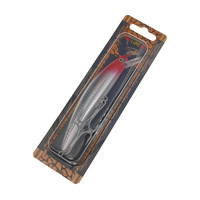 Leurre de pêche dur pour la traîne en haute mer, type Minnow, flottant à mi-mer, 120mm 41g, avec hameçon VMC et fil d'acier, pour la pêche en mer