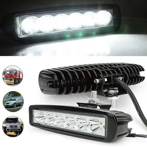 <span class=keywords><strong>Led</strong></span> làm việc thanh ánh sáng khung thép không gỉ 18W 4000 lumens 6500K IP68 không thấm nước 24V Offroad 4x4 Xe Tải xe Jeep kỹ thuật - Product Image 1