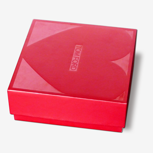 Màu đỏ dập nổi nước hoa hộp quà tặng, 2 cái nắp & cơ sở W/Trắng nhung bọt chèn, tùy chỉnh giấy, kích thước và màu sắc - Product Image 2