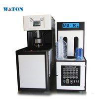 Máquina semiautomática de moldeo de plástico de agua mineral 10L máquina de botella de agua