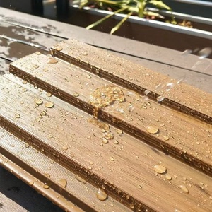 Pannelli in WPC <span class=keywords><strong>Recinzione</strong></span> da <span class=keywords><strong>Giardino</strong></span> Prefabbricata per Ville Modello 3D Telai in Alluminio PVC Plastica e Metallo Trattamento Naturale per Privacy Esterna - Product Image 2