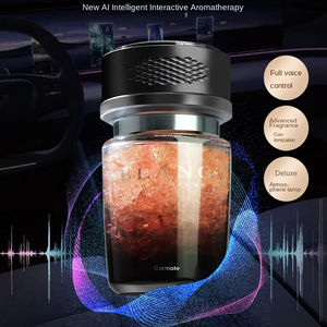 Diffuseur de parfum de voiture intelligent à commande vocale Carmate avec aromathérapie, lumières colorées, flacon en verre, 7 types de parfums longue durée - Product Image 5