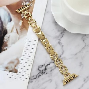 Bracelet en acier inoxydable avec boucle japonaise pour Apple Watch S9, compatible avec les modèles 38/40/41MM et 42/44/<span class=keywords><strong>45MM</strong></span> - Product Image 3