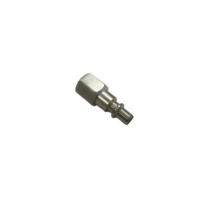 Raccord rapide pour air comprimé de style italien 1/4'', 3/8'', 1/2'' avec filetage femelle en laiton et acier, personnalisable OEM