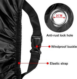Telo Coprimoto Parasole Grande per Biciclette Elettriche, <span class=keywords><strong>Impermeabile</strong></span> e <span class=keywords><strong>Antipioggia</strong></span> con Funzione di Protezione Motore per <span class=keywords><strong>Moto</strong></span> - Product Image 6