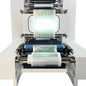 Machine d'impression flexographique à impression centrale automatique 4 couleurs 350 m/min pour film plastique PE PP - Product Image 5