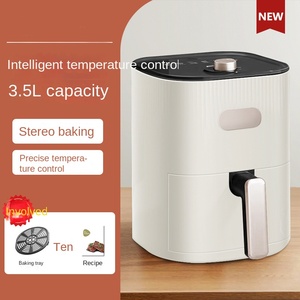 Friteuse à air intelligente électrique 4L, sans huile, économe en énergie Classe A++, moderne avec écran d'affichage pour camping-car - Product Image 3