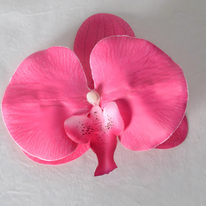Handmade Large Artificial Phalaenopsis Flower Head for DIY Wedding Decoration Hairpin Day Day Christmas Valentine's Day - Product Image 4