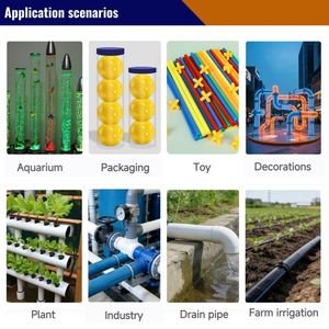 Tubería de Plástico ABS PP <span class=keywords><strong>PC</strong></span> PE PVC de Alta Precisión, Tubo Rígido para Maquinaria Industrial, Tubo de Superficie Lisa, <span class=keywords><strong>Componentes</strong></span> Electrónicos - Product Image 6