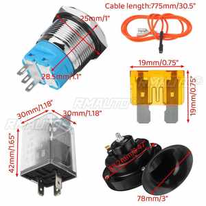 Kit de Luces Intermitentes para UTV con Bocina y Interruptor de Columna para Polaris Ranger General RZR - Product Image 6