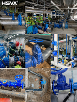 Vanne de commande de pompe à eau à diaphragme HSVA pour système d'alimentation en eau municipale et système de protection incendie DN50-DN600, vanne de commande hydraulique