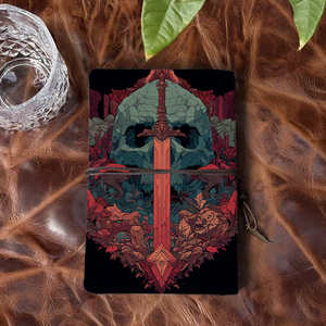 สมุดโน้ตที่ทำด้วยมือสุด A6เป็นของขวัญแสนสนุกสำหรับลูกพี่ลูกน้องใ<span class=keywords><strong>น</strong></span>งา<span class=keywords><strong>น</strong></span>รวมตัวใหม่ที่ยอดเยี่ยมสำหรับคำบรรยายภาพครอบครัวและเรื่องราวด้วยดาบกะโหลก - Product Image 3