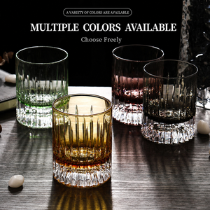 Vaso <span class=keywords><strong>de</strong></span> Whisky <span class=keywords><strong>de</strong></span> Cristal Grabado a Mano al por Mayor, Estilo Old Fashioned, para Licor, Bourbon, Vodka, Agua, Decoración <span class=keywords><strong>de</strong></span> Bar en Casa - Product Image 3