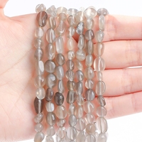 JD GEMS Vente en gros de perles en pierre naturelle multicolores en forme de cœur irrégulier (améthyste, œil de tigre, quartz) pour la fabrication de bijoux et bracelets DIY