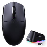 Ratón Óptico para Juegos ATTACK SHARK G3 PRO DPI Personalizado OEM, Triple Modo BT/2.4G/Con Cable, Superligero, para PC Gamer