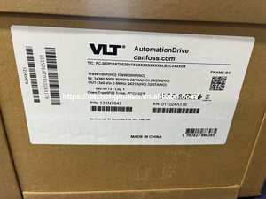 131N7647 Dan-FOSS | FC-302P11KT5E20H1 VLT automationdrive 11 KW (15 HP) 380-500V IP20 FC-302P11KT5E20H1XGXX VFD ประสิทธิภาพสูง - Product Image 3