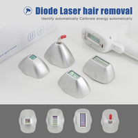 Système de télécommande, machine d'épilation au laser à diode 1200W 755nm/808nm/1064nm pour usage commercial, écran tactile couleur 15 pouces