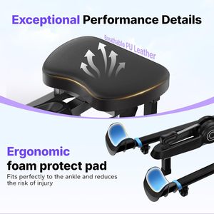 Estirador Ajustable de Acero y Aluminio para Gimnasio en Casa, Duradero, para Estirar Ligamentos, Pantorrillas y Piernas, Ideal para Yoga y Danza - Product Image 2