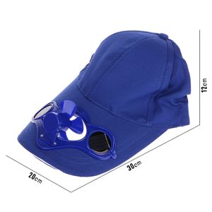 <b>Summer</b> Sport Outdoor 5-Panel Solar Fan Baseball <b>Cap</b> with Adjustable Cool Fan for Bicycling & Climbing-Unisex - Product Image 6