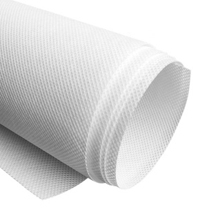 Tissu d'entoilage non tissé en microfibre fusible imperméable biodégradable en polypropylène 100% - Product Image 1