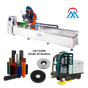 Bàn Chải Con Lăn Hình Trụ Kẽ Răng CNC 3 Trục/Bàn Chải Quét Đường Phố Máy Làm Với Khoan Và Tufting - Product Image 1