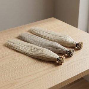 ผมต่อแบบ Pre-Bonded Flat Tip Remy Hair ของแท้จากอินเดีย เนื้อนุ่ม แบบเย็บสองชั้นด้วยเครื่องจักร ทนความร้อนได้ - Product Image 5
