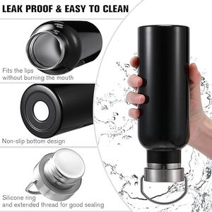 Bouteille d'eau sport en acier inoxydable à double paroi, écologique, réutilisable, par sublimation, idéale comme cadeau – Meilleures ventes - Product Image 3
