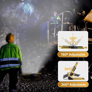 Projecteur de travail LED 3600LM 6000K 30W - Éclairage portable étanche IP66, hauteur réglable, pliable, pour atelier et garage, corps en aluminium - Product Image 3