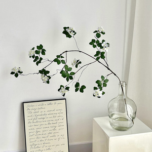 Fleur artificielle en soie Guanyin Lotus Vine 30cm-100cm Bleu Blanc Haute Simulation Décoration Maison Accessoires Mariage - Product Image 4