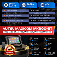 Herramienta de Diagnóstico Automotriz Autel MK900-BT 2026, VCI Inalámbrico de 10M, Sistema Completo OE, Más de 3000 Pruebas Activas, Compatible con CAN FD y DOIP