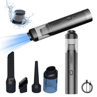 Aspirateur à main rechargeable par USB pour voiture, forte aspiration 12000Pa, mini aspirateur portable pour nettoyage automobile, vente en gros OEM