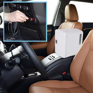 <span class=keywords><strong>Mini</strong></span> réfrigérateur mignon Cola Ours polaire Compact mignon Capacité de 4L Comptoir Portable pour chambre à coucher Bureau Dortoir Voyage - Product Image 4