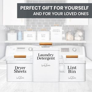 Décoration <span class=keywords><strong>de</strong></span> buanderie : <span class=keywords><strong>Distributeur</strong></span> <span class=keywords><strong>de</strong></span> feuilles <span class=keywords><strong>de</strong></span> séchage en métal et support pour dosettes <span class=keywords><strong>de</strong></span> <span class=keywords><strong>lessive</strong></span>, style ferme moderne - Product Image 2