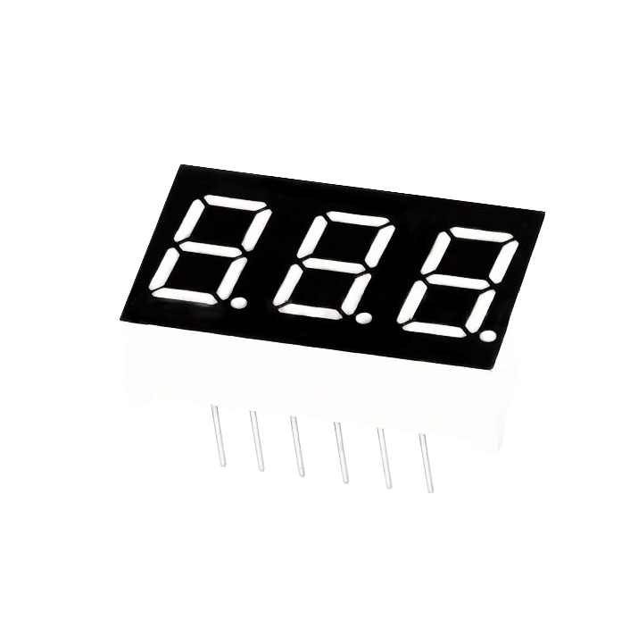 Wholesale 3 Digit 7 Segment Display Ultra-Thin SMD Design