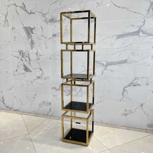 Rak <span class=keywords><strong>Display</strong></span> Tas Logam Lapis Bubuk Harga Bagus Produk Baru, Rak Lantai Retail Heavy Duty untuk Tas Tangan dan Dompet - Product Image 2