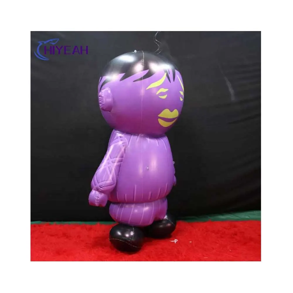 Airtight Advertising Inflatable Doll Boy Figure Cartoon For Sale Commercial