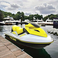 Nouveau jet ski en fibre de verre pour trois personnes, 1401 cm3, moteur 4 temps, pour les sports nautiques, en vente