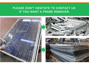 Machine de démontage de cadre de panneau solaire en aluminium nouvelle technologie système de démontage de cadre en aluminium pour <span class=keywords><strong>panneaux</strong></span> <span class=keywords><strong>photovoltaïques</strong></span> - Product Image 6
