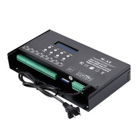 Controlador de Píxeles LED M-A8 de 8 Puertos Artnet DMX a SPI, Compatible con Tarjeta SD, Consola DMX512
