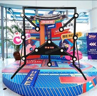 Système de jeu électronique interactif de réaction lumineuse, équipement d'entraînement de coordination en métal Batak pour parcs d'attractions intérieurs