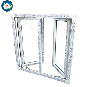 Bonne isolation impact fenêtres anti-ouragan Upvc pvc fenêtres et portes à battant pour <span class=keywords><strong>les</strong></span> maisons - Product Image 3