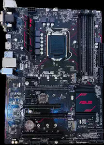 เมนบอร์ด Asus B250-PRO สำหรับเล่นเกมส์ รองรับ Intel LGA 1151  DDR4 64GB SATA ของใหม่ รองรับซีพียูรุ่นที่ 6/7 - Product Image 1