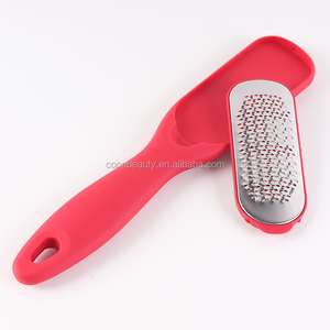 Poignée En Plastique rouge 2 Voies En Acier Inoxydable Râpe Lime À Pied En Acier En Métal - Product Image 5