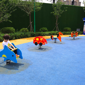 Outdoor <span class=keywords><strong>Park</strong></span> Bird Spring Rider pour aire de jeux Matériau PE durable - Product Image 4