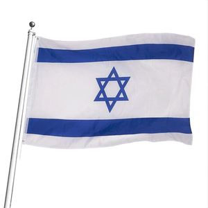 Personalizado 3 pies * 5 pies Bandera Nacional Israelí gran poliéster banderas nacionales israelíes para la promoción - Product Image 1