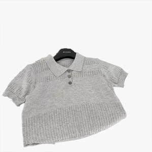 Camiseta Polo de Manga Corta para Niños, Estilo 2026, Color Sólido, Transpirable, Ligera, Combinable con Todo - Product Image 2