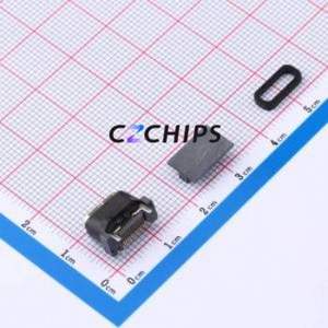 HYCW400-USBC24-085B USB Connector SMD Connector ( Connector Type: Type-C )( Gender: Female )( Mounting Type: Vertical Mount ) - Product Image 2