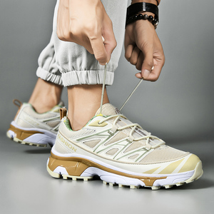 Scarpe da trekking all'aperto traspiranti all'ingrosso da <span class=keywords><strong>uomo</strong></span> in maglia da corsa <span class=keywords><strong>Off</strong></span>-Road scarpe da trekking sportive per gli uomini - Product Image 2