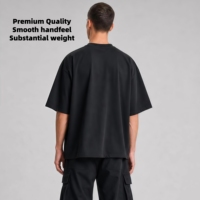 Camiseta Gráfica Extra Grande de Primera Calidad Personalizada, Camiseta de 270 g con Logotipo Personalizado, Fabricante de Camisetas para Hombre